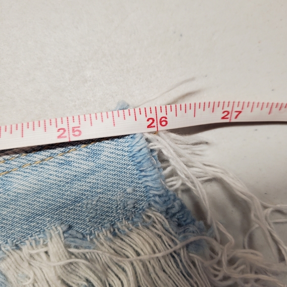 NWT 1. State Essentials Corsica Light Wash Distressed designer Jeans Womens 24 - Picture 5 of 5